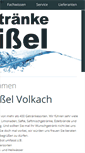 Mobile Screenshot of getraenke-geissel.de